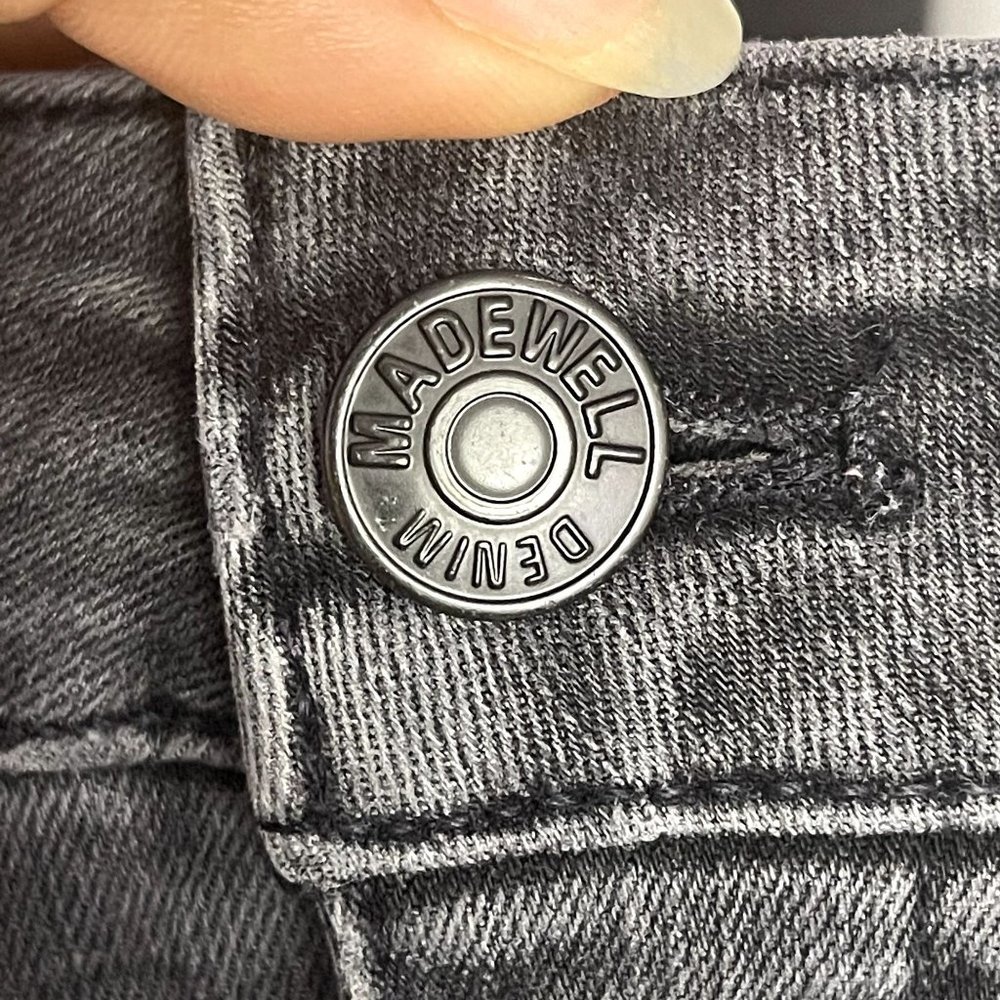 3 For $15‼️ BUNDLE & SAVE  Madewell Denim Curvy High-rise Skinny Size 28 - Picture 6 of 15